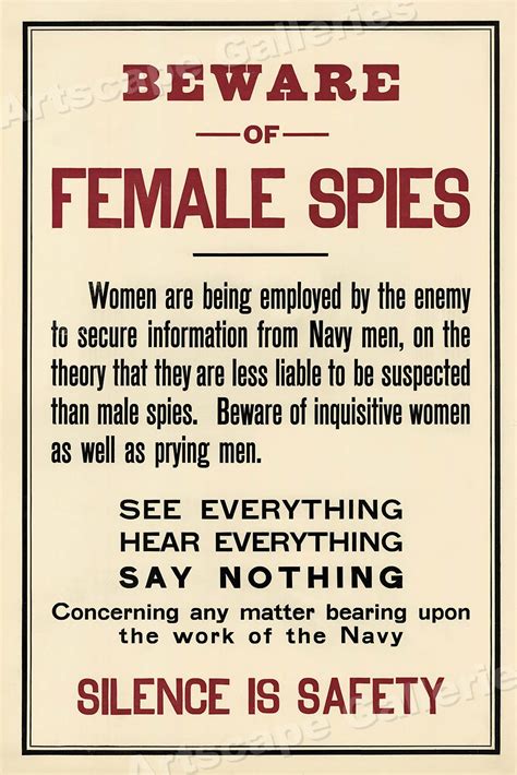 female spy
